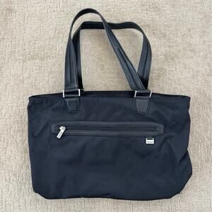 TUMI Double Strap Nylon Tote Work Travel Leisure Bag Black